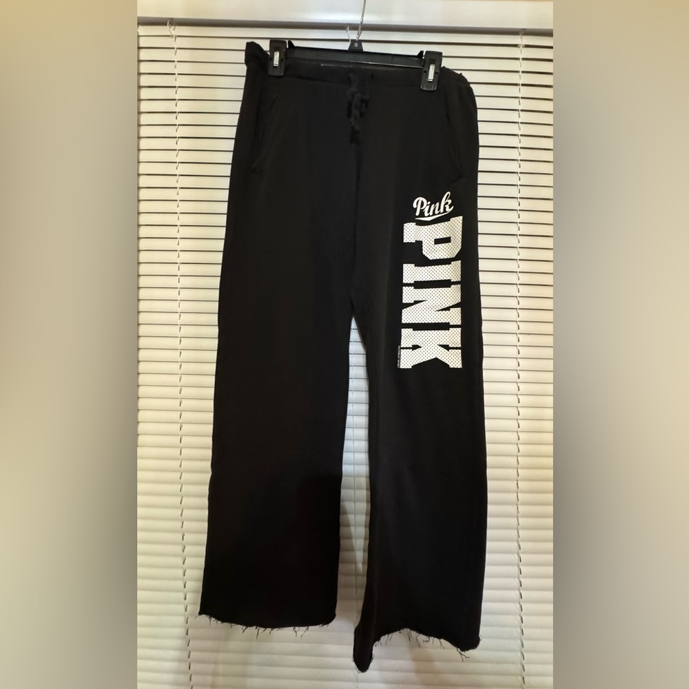 PINK Victoria's Secret Black Sweatpants